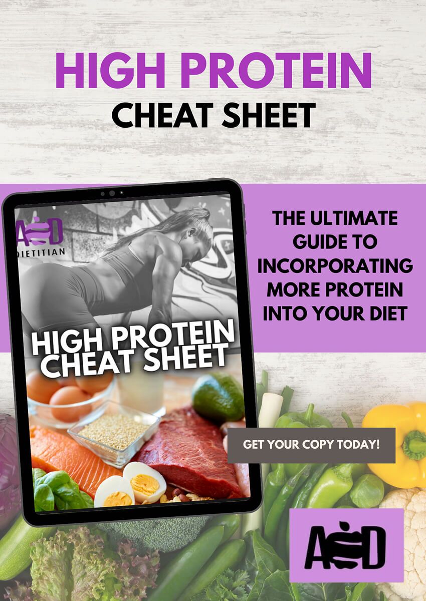 High Protein Cheat Sheet